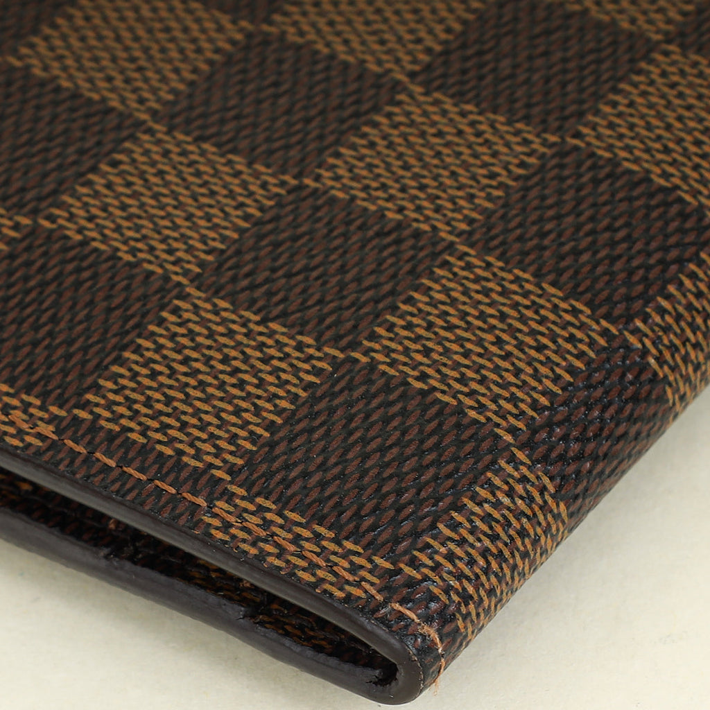 Louis Vuitton Damier Ebene Josephine Wallet W/ B.A Initial