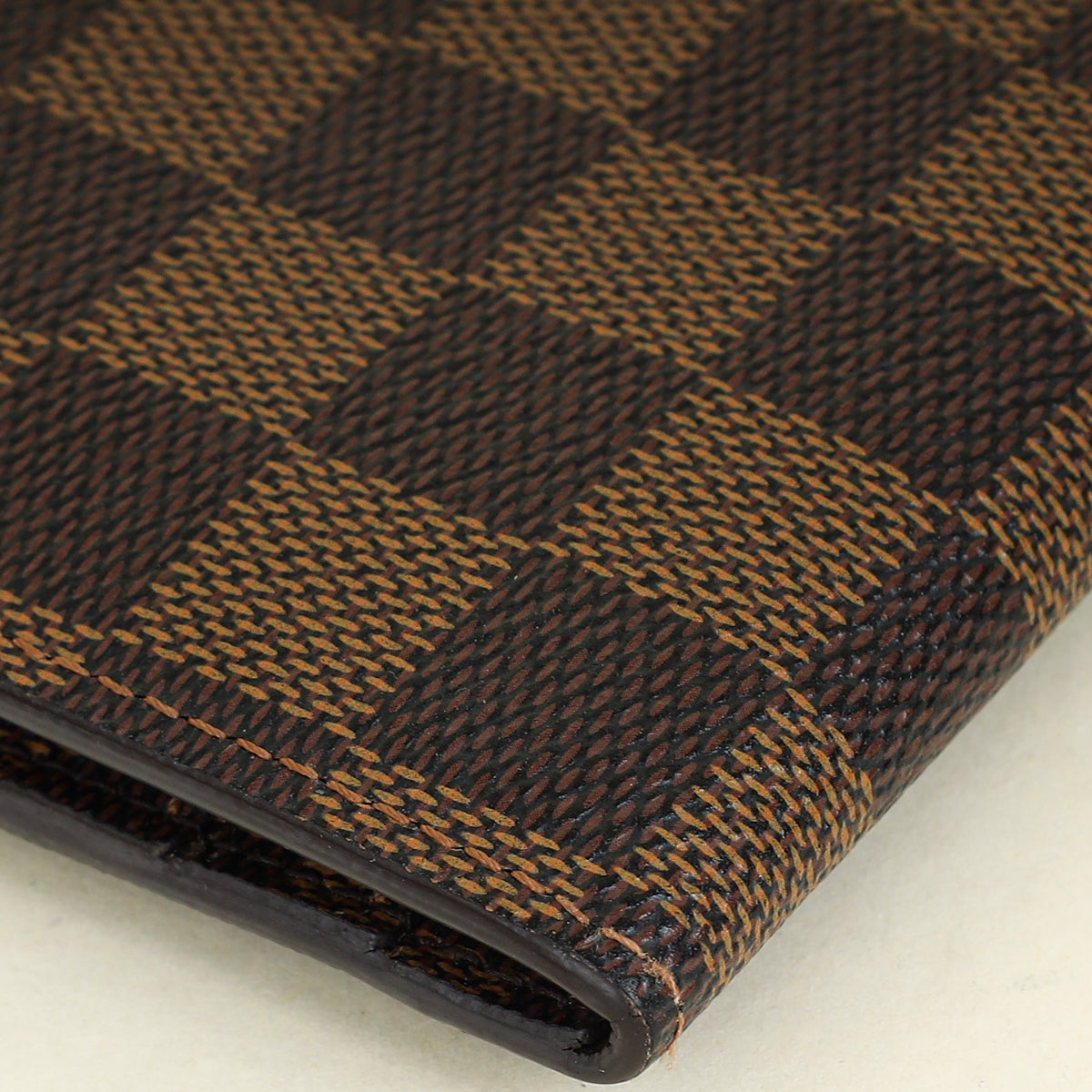 Louis Vuitton Damier Ebene Josephine Wallet W/ B.A Initial