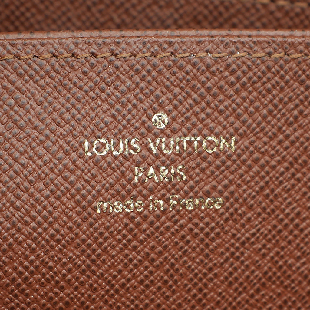 Louis Vuitton Ebene Monogram Zippy Wallet
