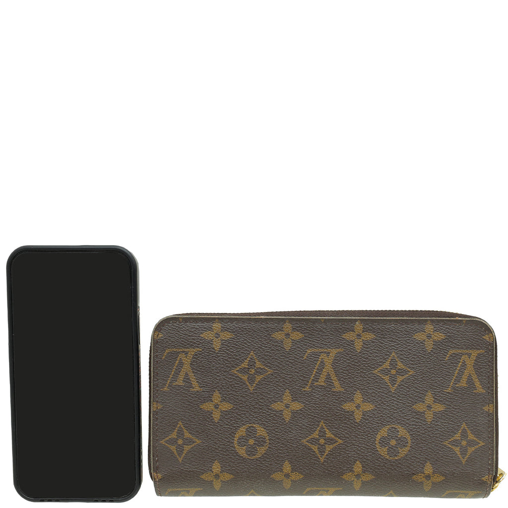 Louis Vuitton Ebene Monogram Zippy Wallet