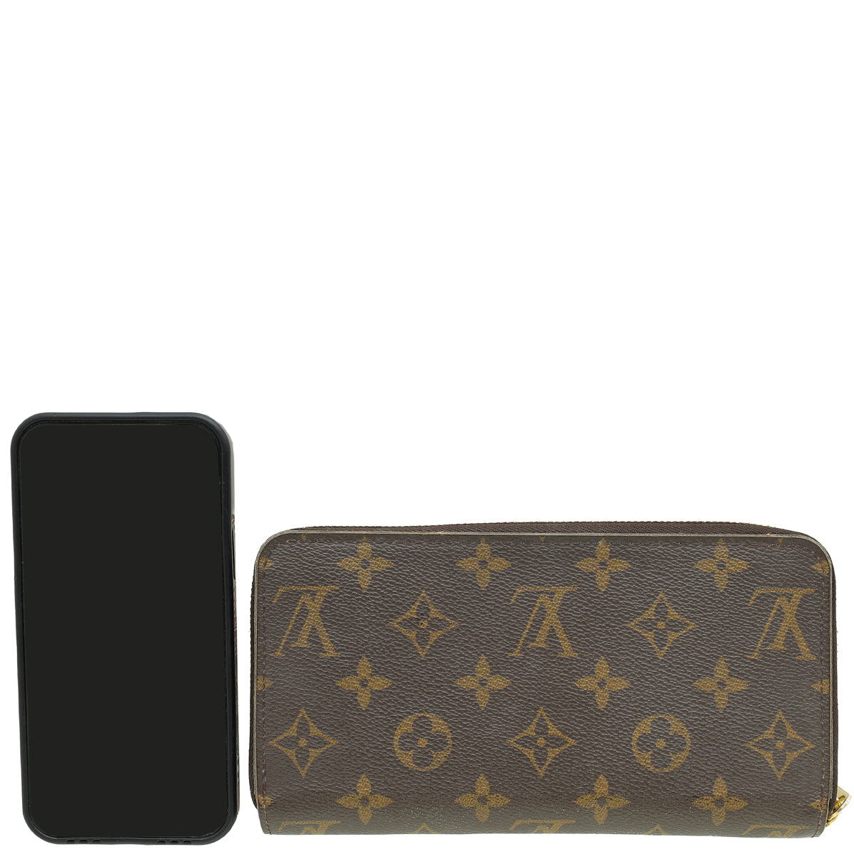Louis Vuitton Ebene Monogram Zippy Wallet