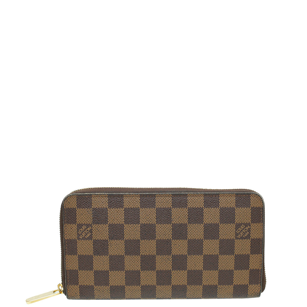 Louis Vuitton Damier Ebene Zippy Organiser Wallet