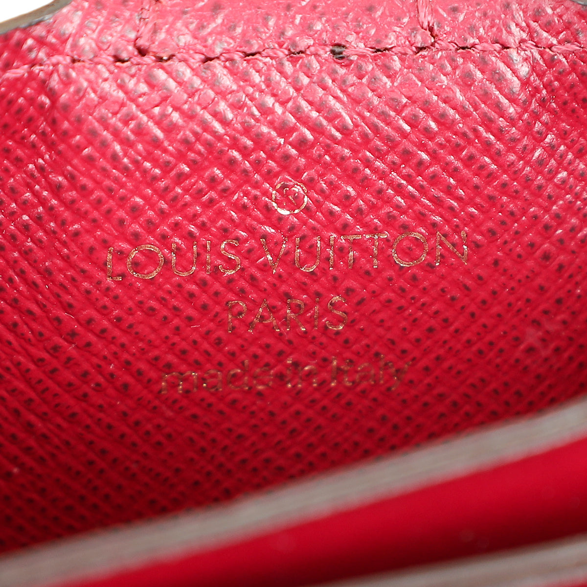 Louis Vuitton Bicolor Monogram Gusseted Card Holder