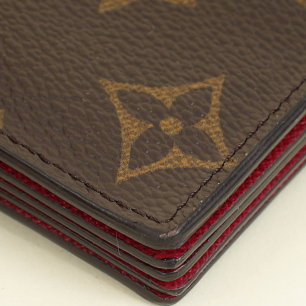Louis Vuitton Bicolor Monogram Gusseted Card Holder