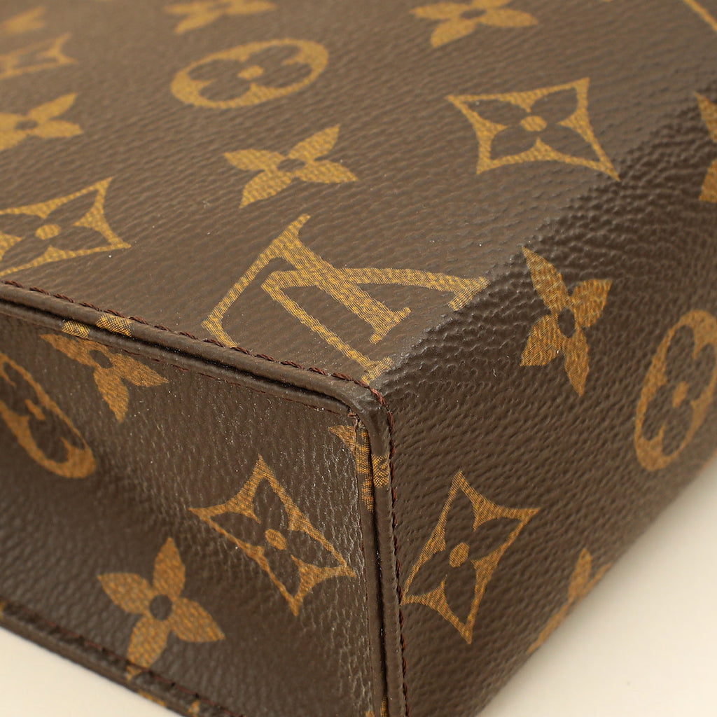 Louis Vuitton Brown Monogram Toiletry Pouch 19