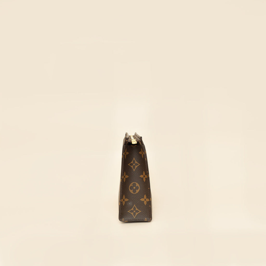 Louis Vuitton Brown Monogram Toiletry Pouch 19