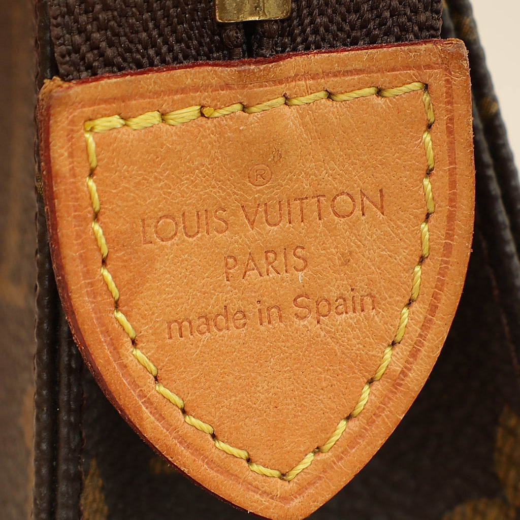 Louis Vuitton Brown Monogram Toiletry Pouch 15