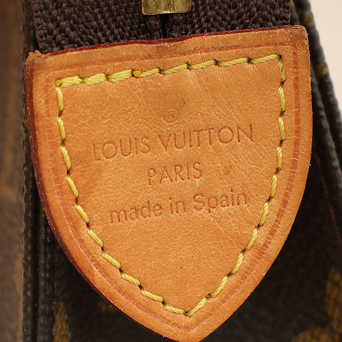 Louis Vuitton Brown Monogram Toiletry Pouch 15