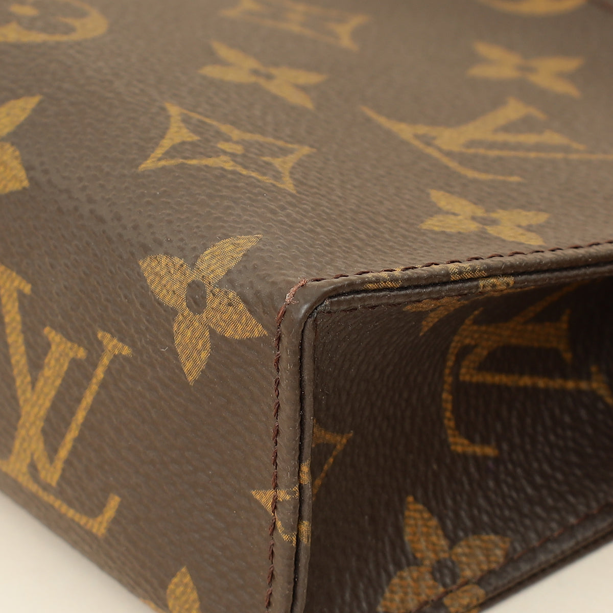 Louis Vuitton Brown Monogram Toiletry Pouch 15