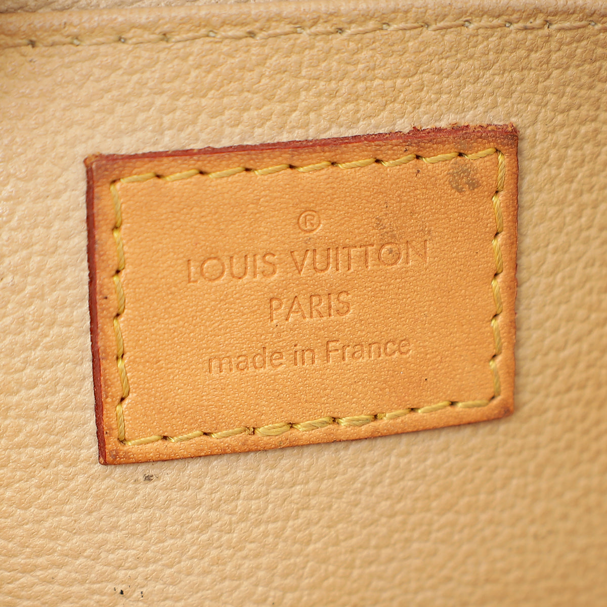 Louis Vuitton Brown Monogram Cosmetic Pouch