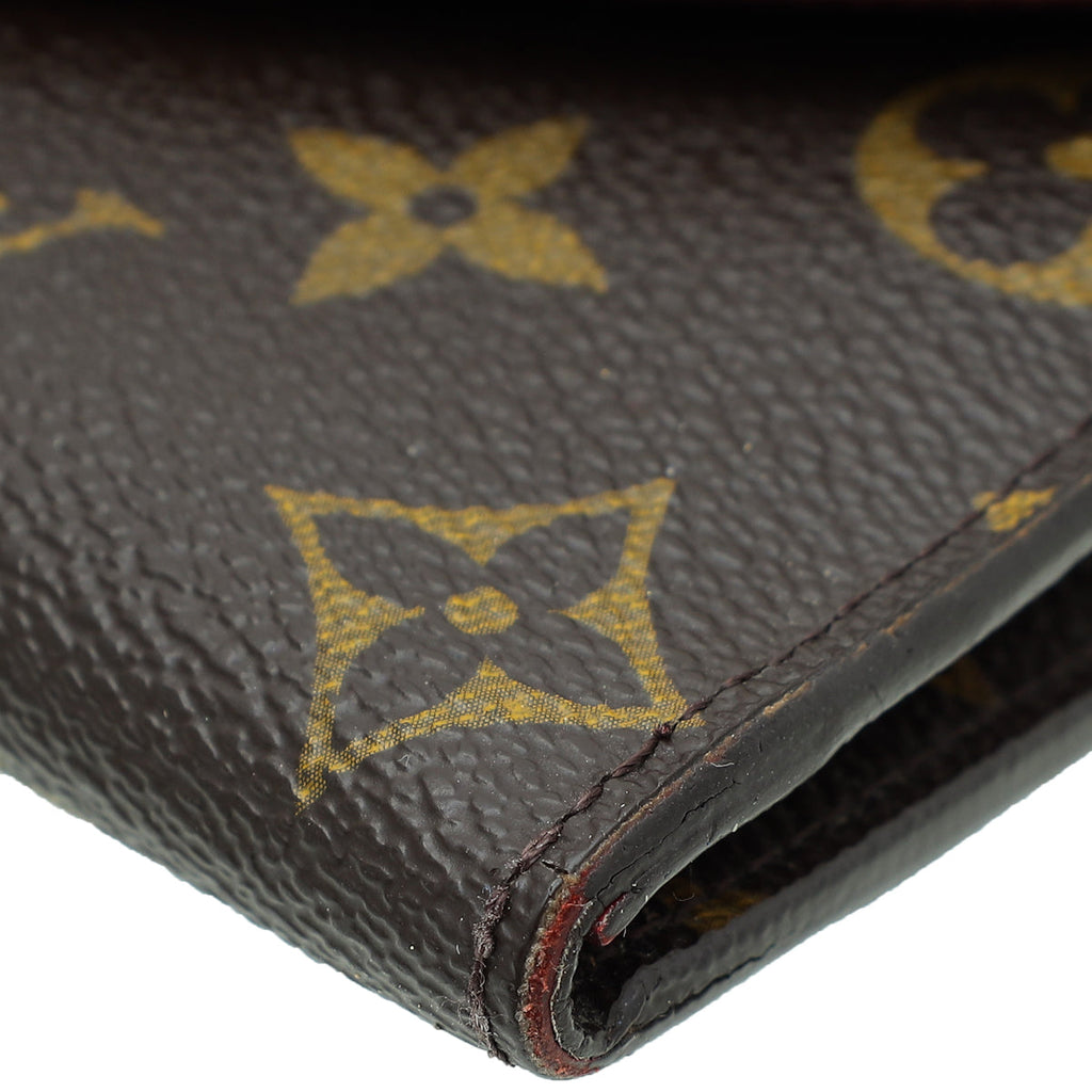 Louis Vuitton Monogram Fuchsia Josephine Wallet