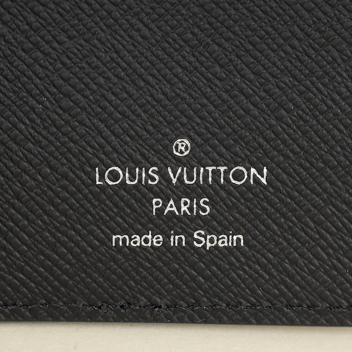 Louis Vuitton Black Pocket Organiser