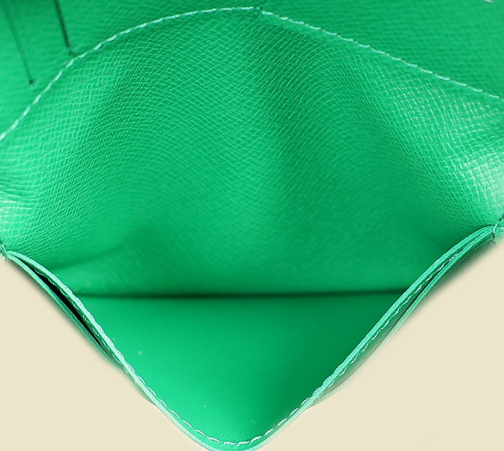 Louis Vuitton Green Monogram Pocket Organizer