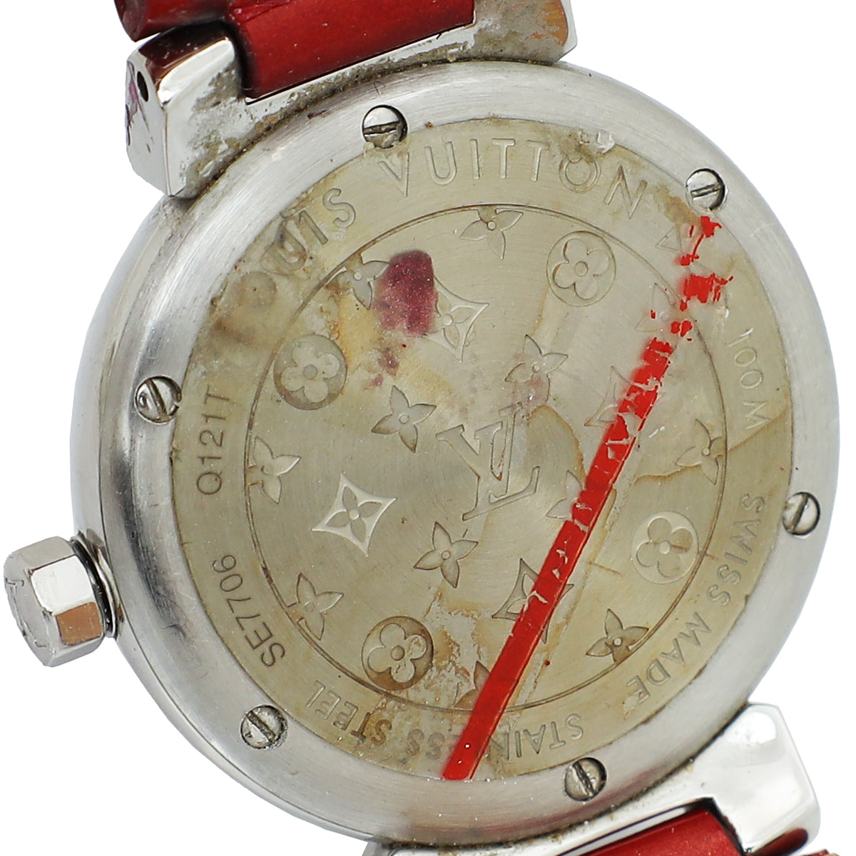 Louis Vuitton ST.ST Vernis Tambour 28mm Quartz Watch