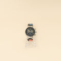 Louis Vuitton Stainless Steel Damier Graphite Tambour Automatic 44mm Watch