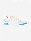 Chanel Logo Sneakers White  / Green / Blue Leather EU 46 UK 12