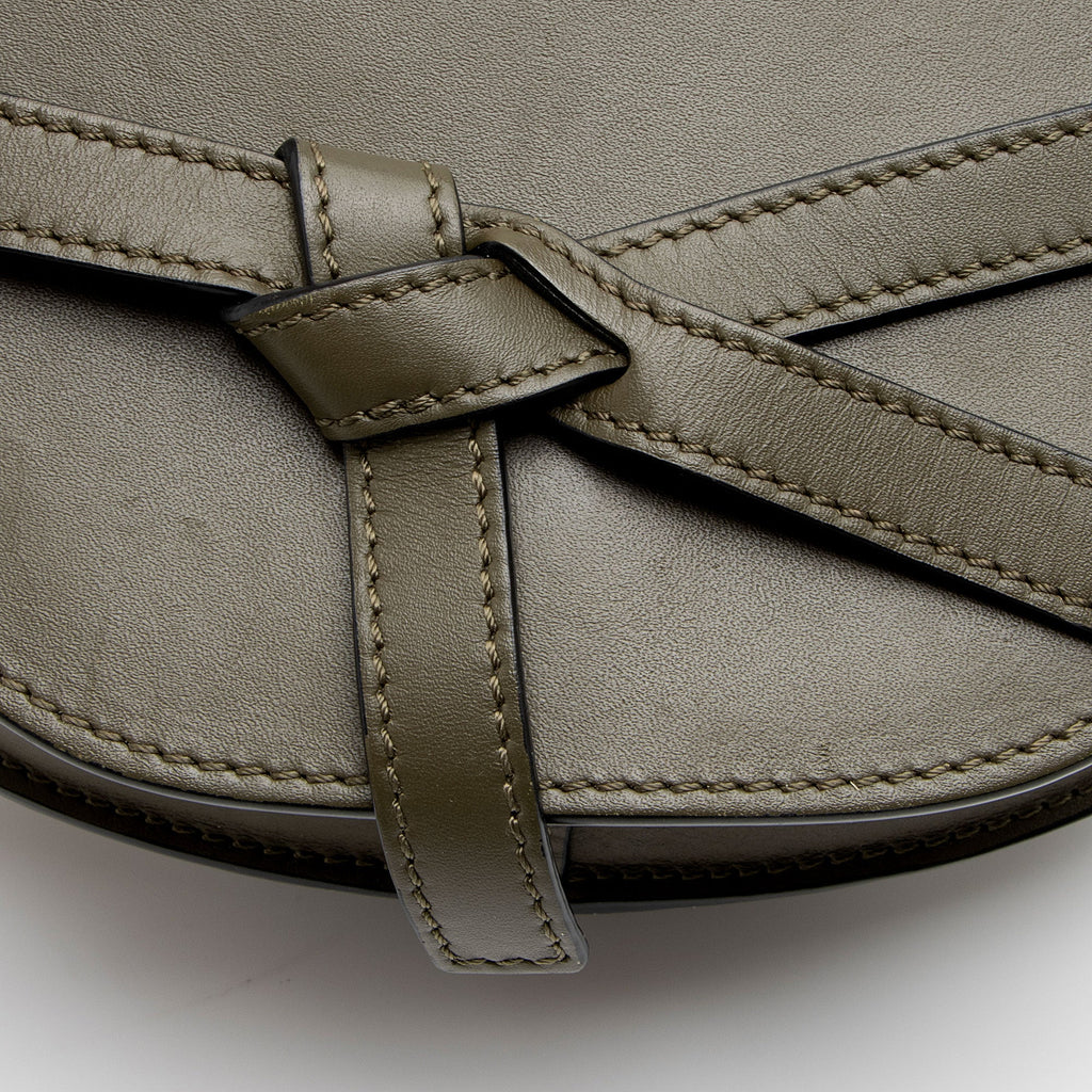 Loewe Calfskin Jacquard Gate Mini Crossbody