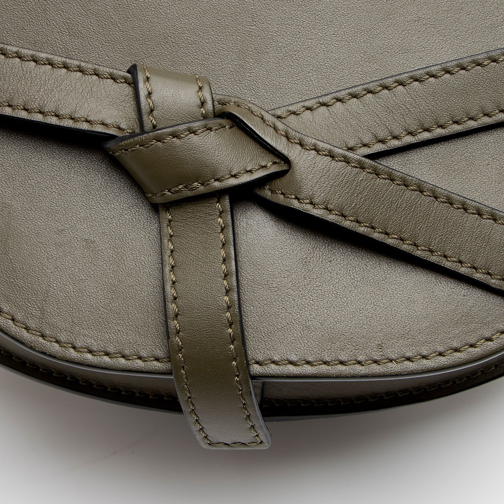 Loewe Calfskin Jacquard Gate Mini Crossbody