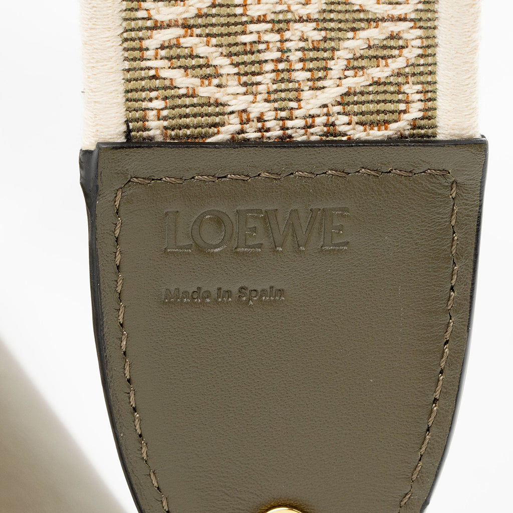 Loewe Calfskin Jacquard Gate Mini Crossbody