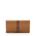 Loewe Grained Calfskin Chain Wallet