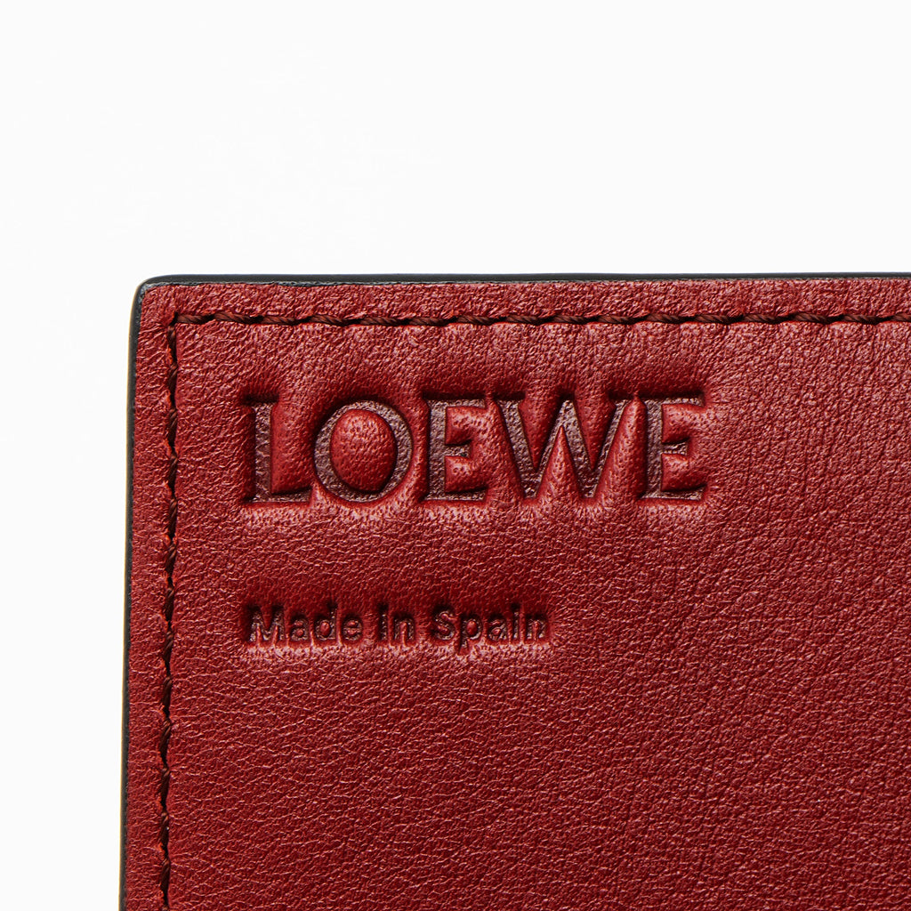 Loewe Grained Calfskin Chain Wallet