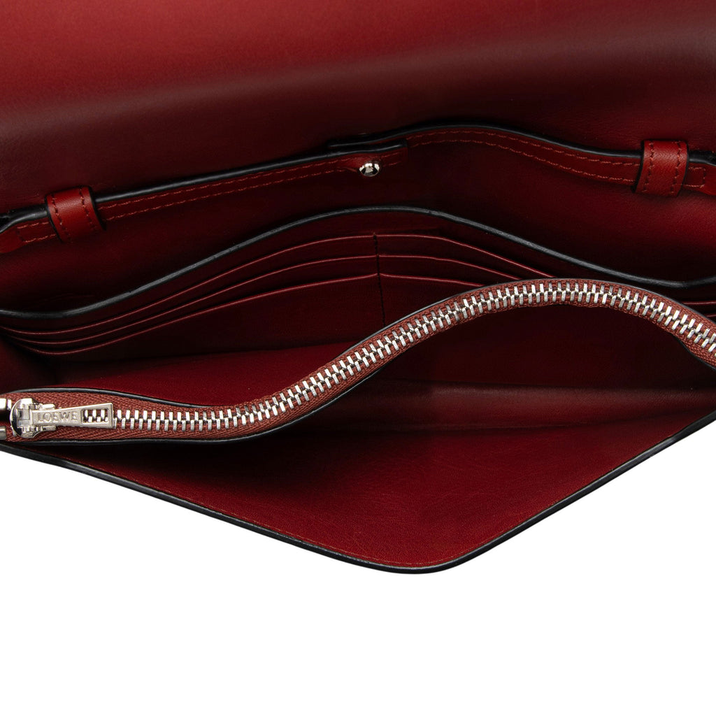 Loewe Grained Calfskin Chain Wallet