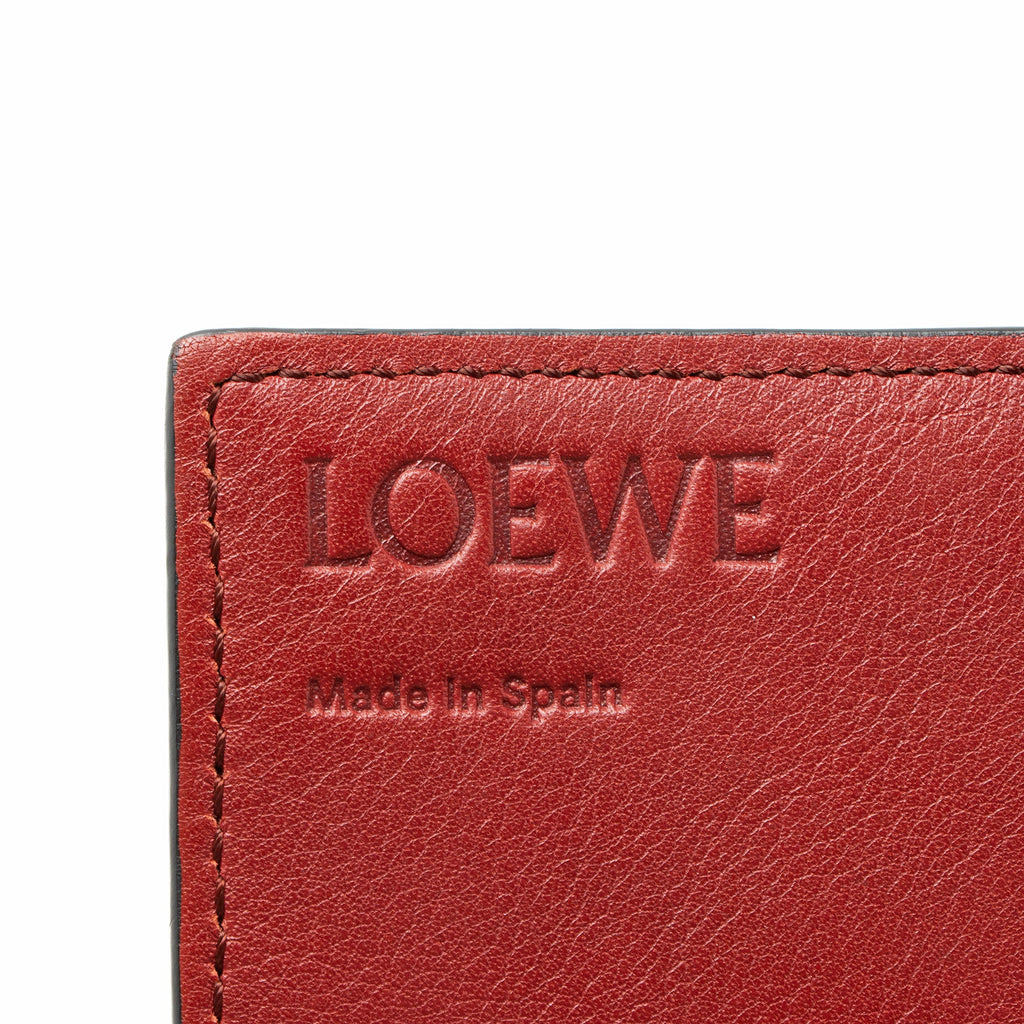 Loewe Grained Calfskin Chain Wallet