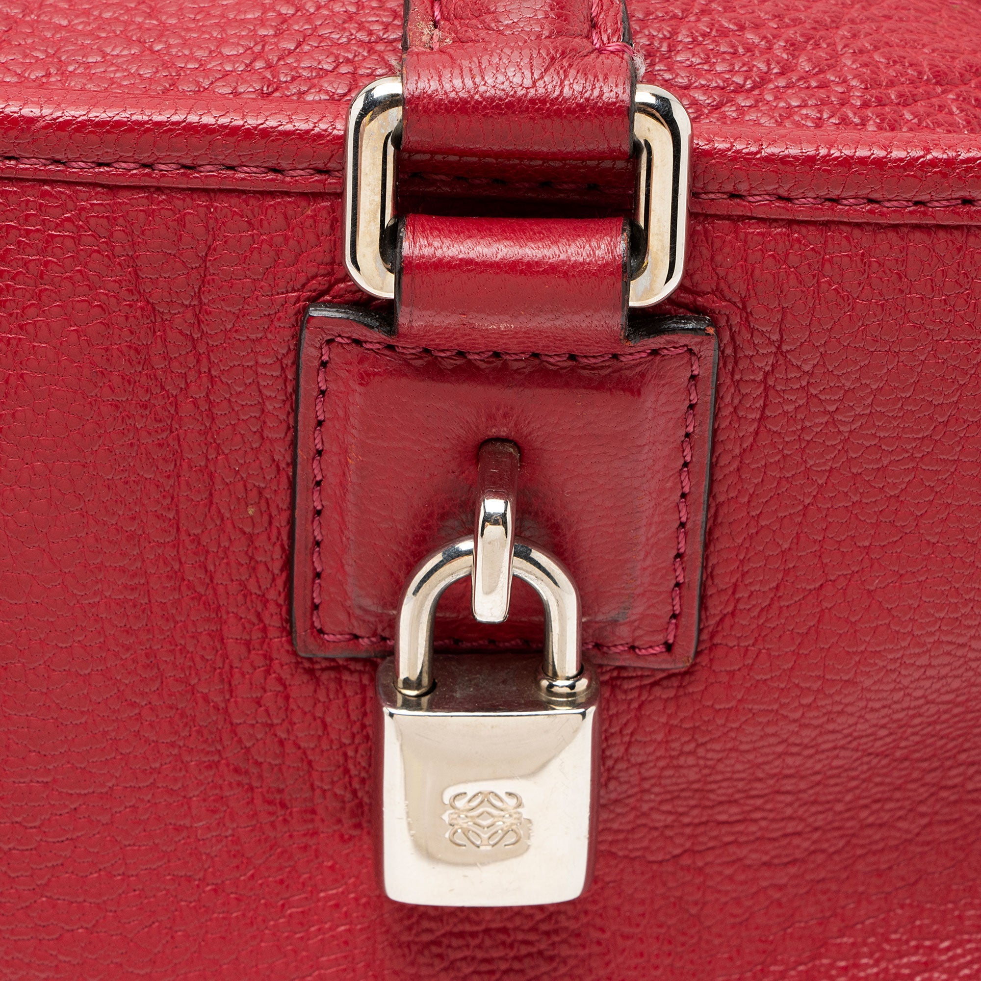 Loewe Leather Amazona 28 Satchel