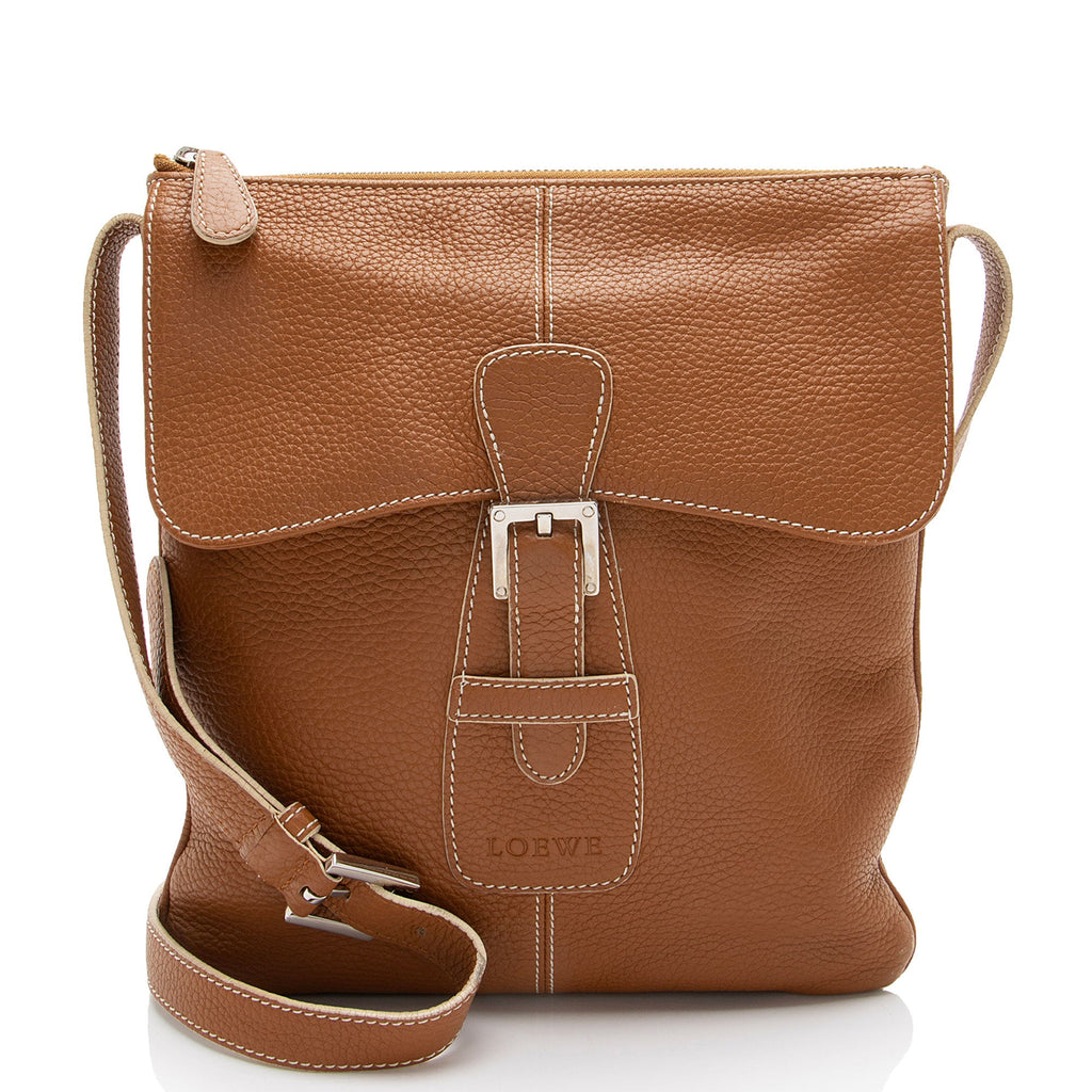 Loewe Leather Senda Small Messenger