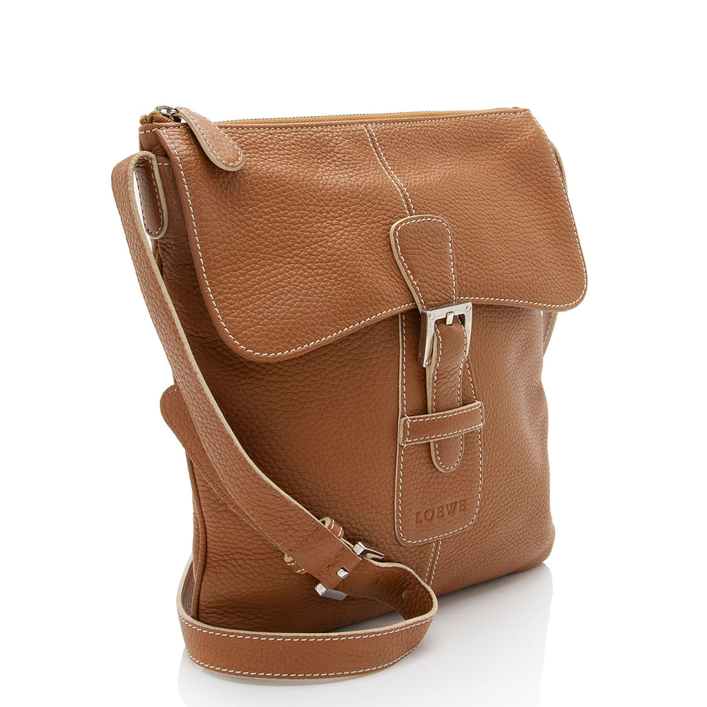 Loewe Leather Senda Small Messenger