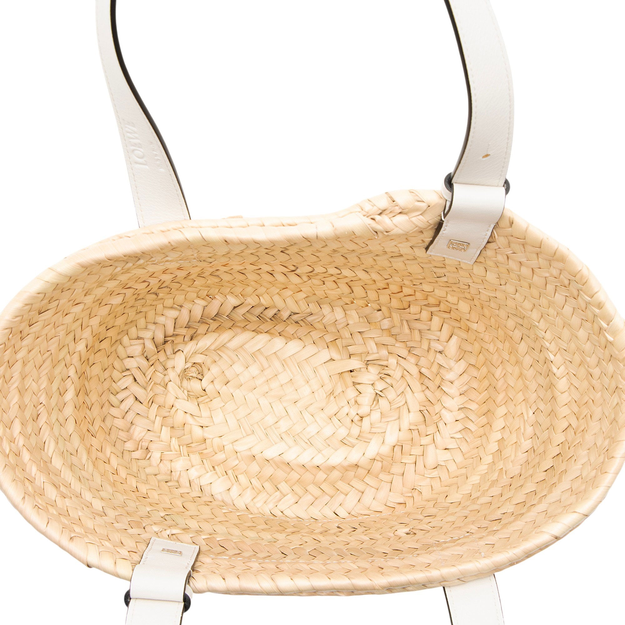Loewe Raffia Basket Small Tote