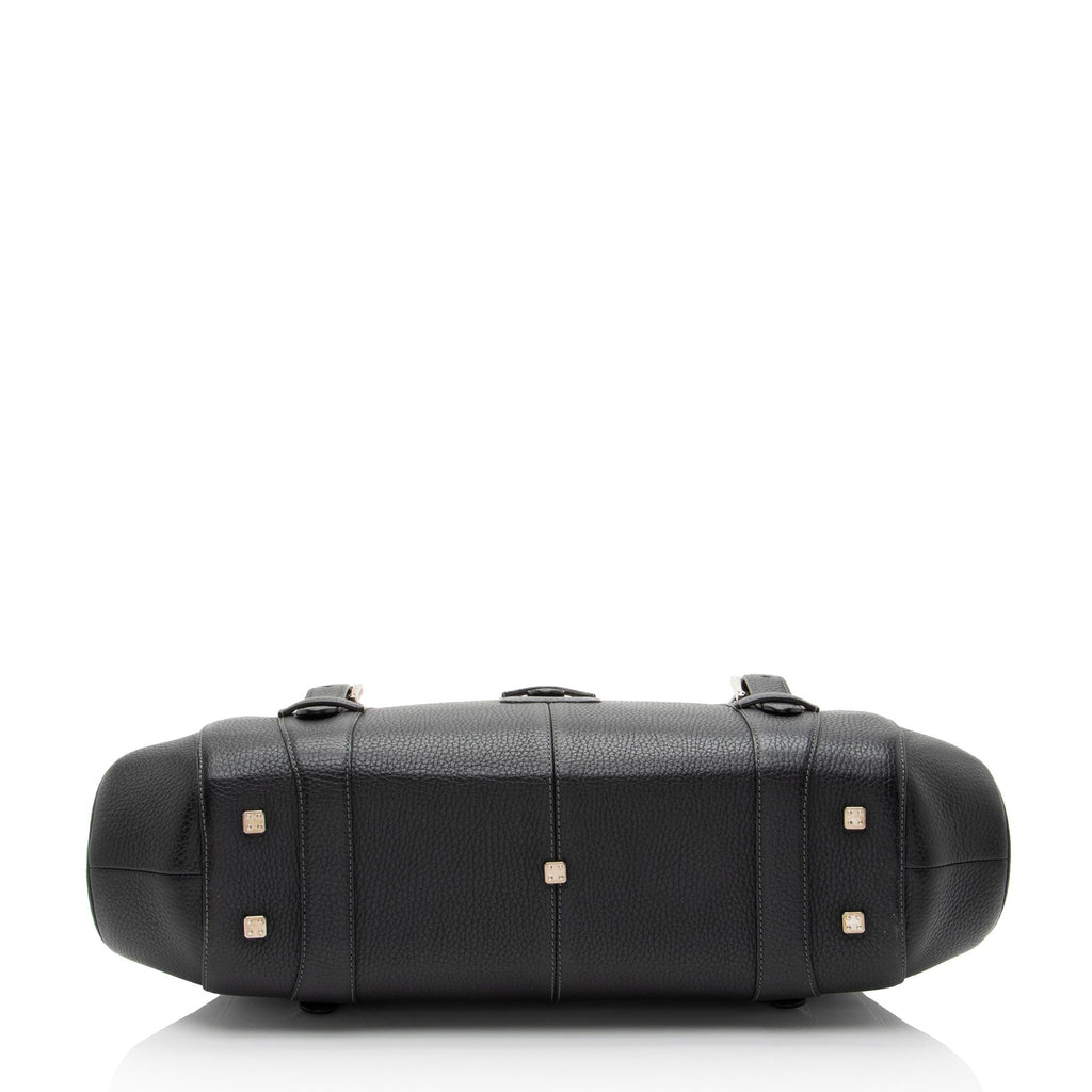 Loewe Vintage Grained Calfskin Senda Satchel