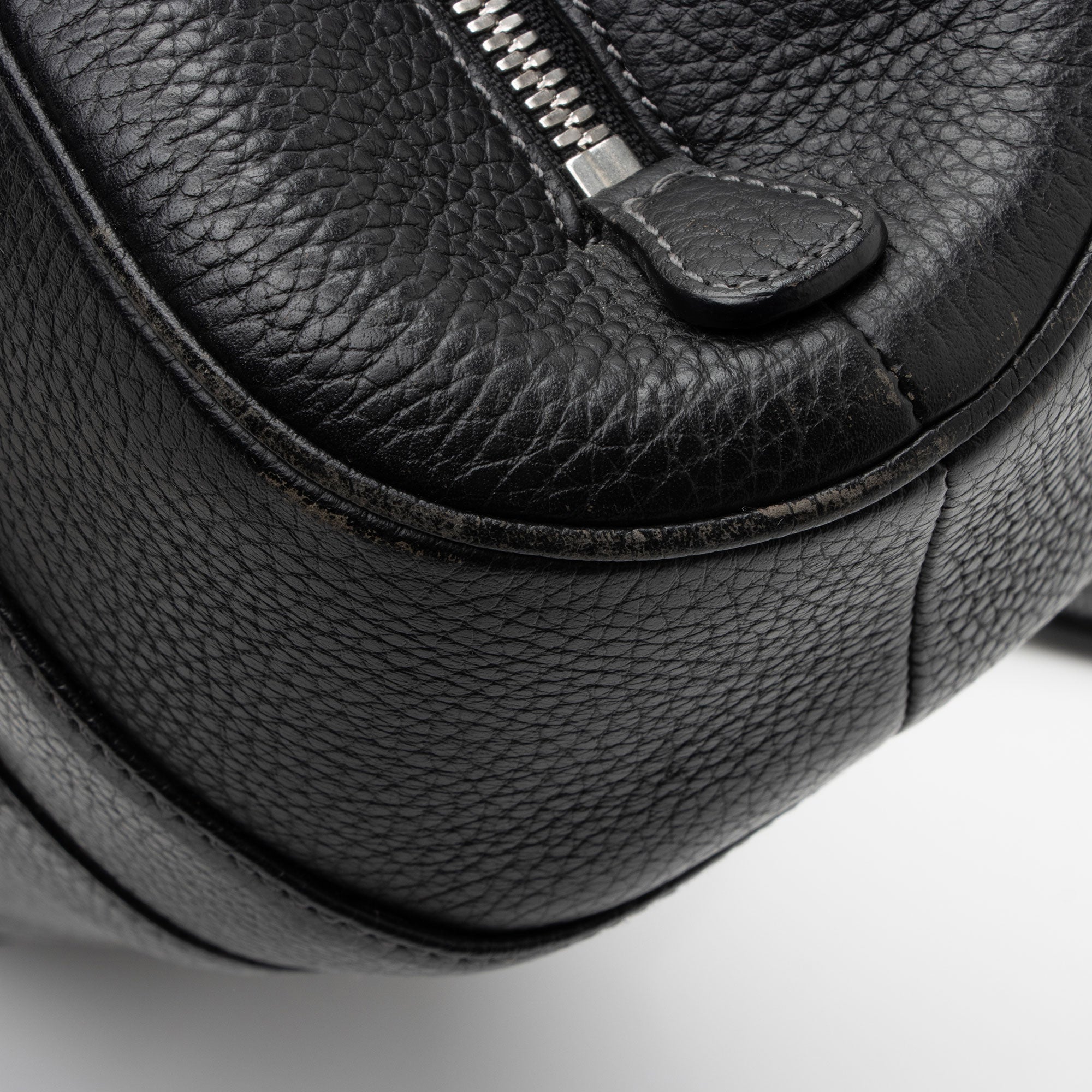 Loewe Vintage Grained Calfskin Senda Satchel
