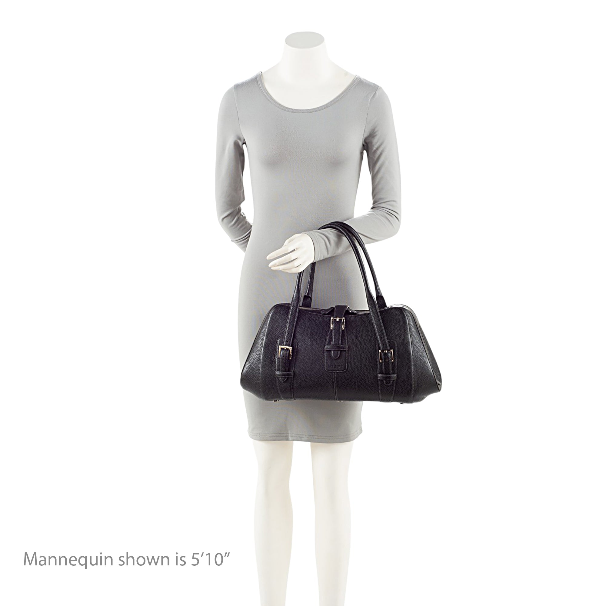 Loewe Vintage Grained Calfskin Senda Satchel