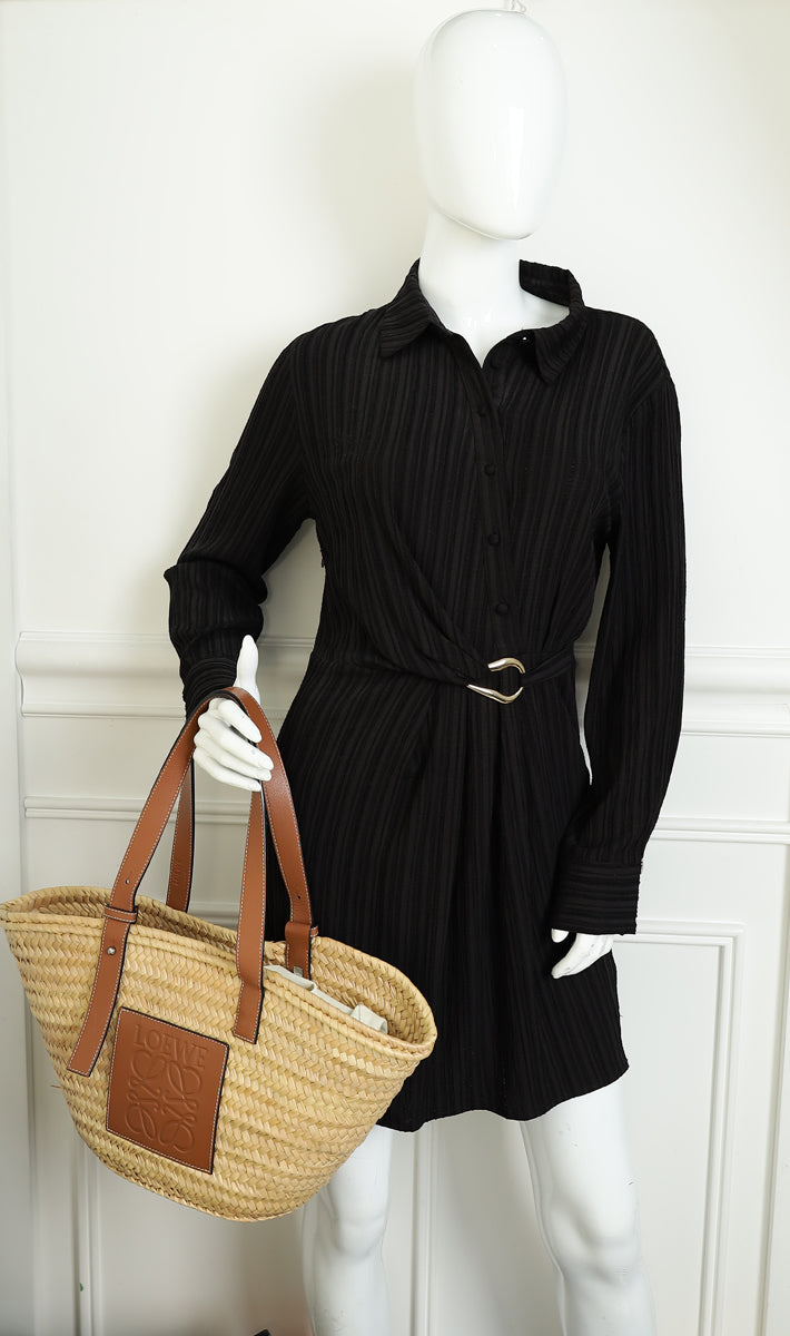 Loewe Bicolor Medium Basket Bag