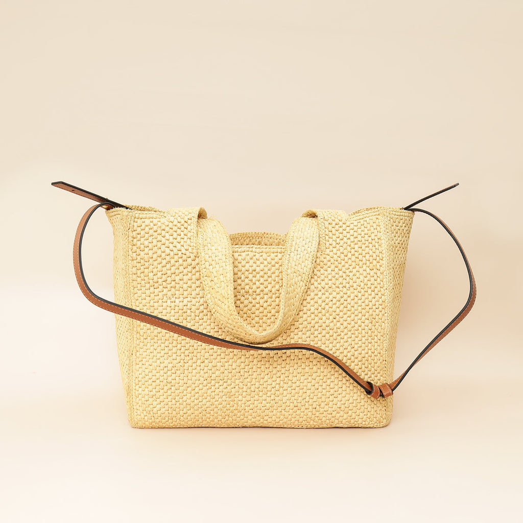 Loewe Natural Medium Font Tote Bag