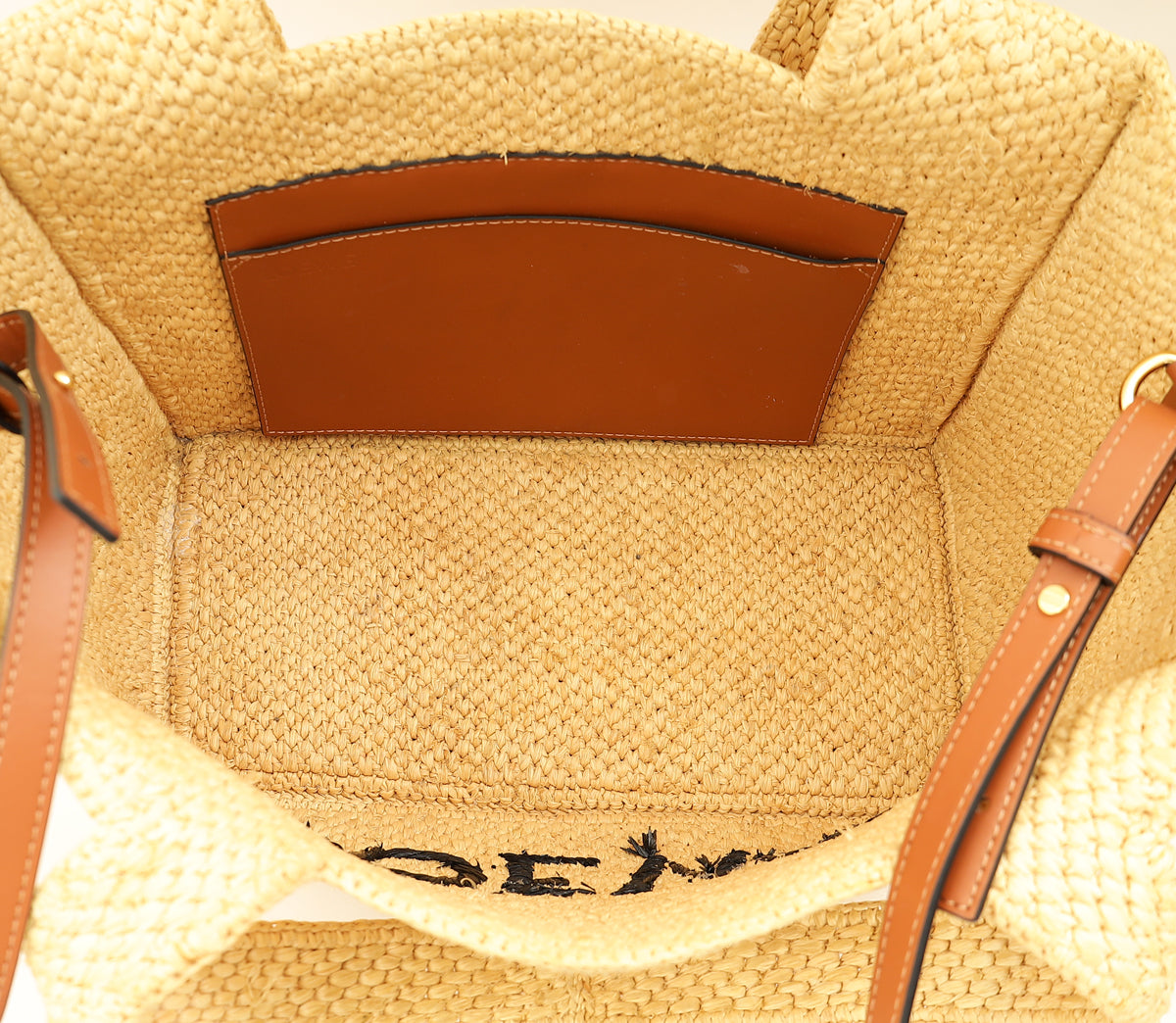 Loewe Natural Medium Font Tote Bag
