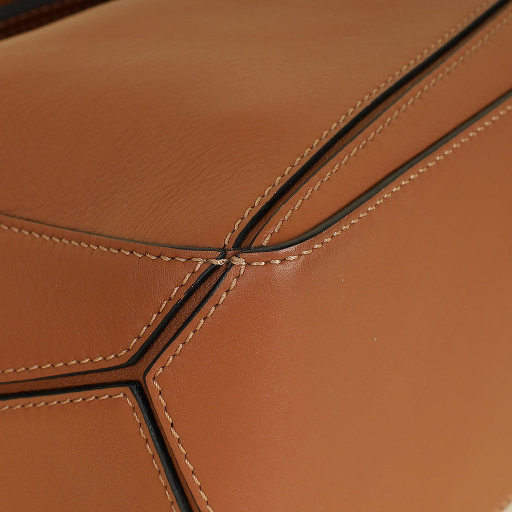 Loewe Brown Puzzle Edge Small Bag