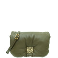 Loewe Kaki Puffer Goya Mini Padded Down Shoulder Bag