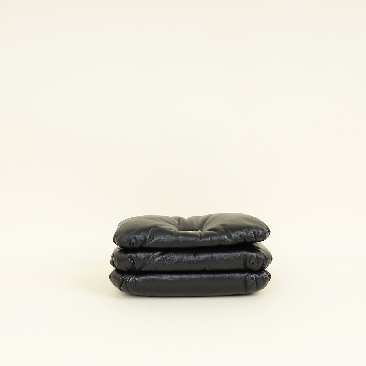 Loewe Black Puffer Goya Padded Chain Shoulder Bag
