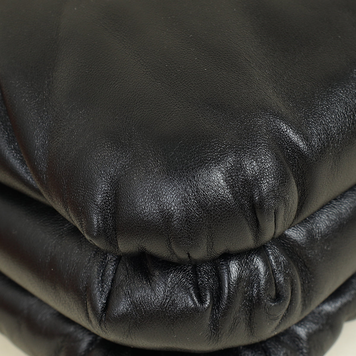 Loewe Black Puffer Goya Padded Chain Shoulder Bag