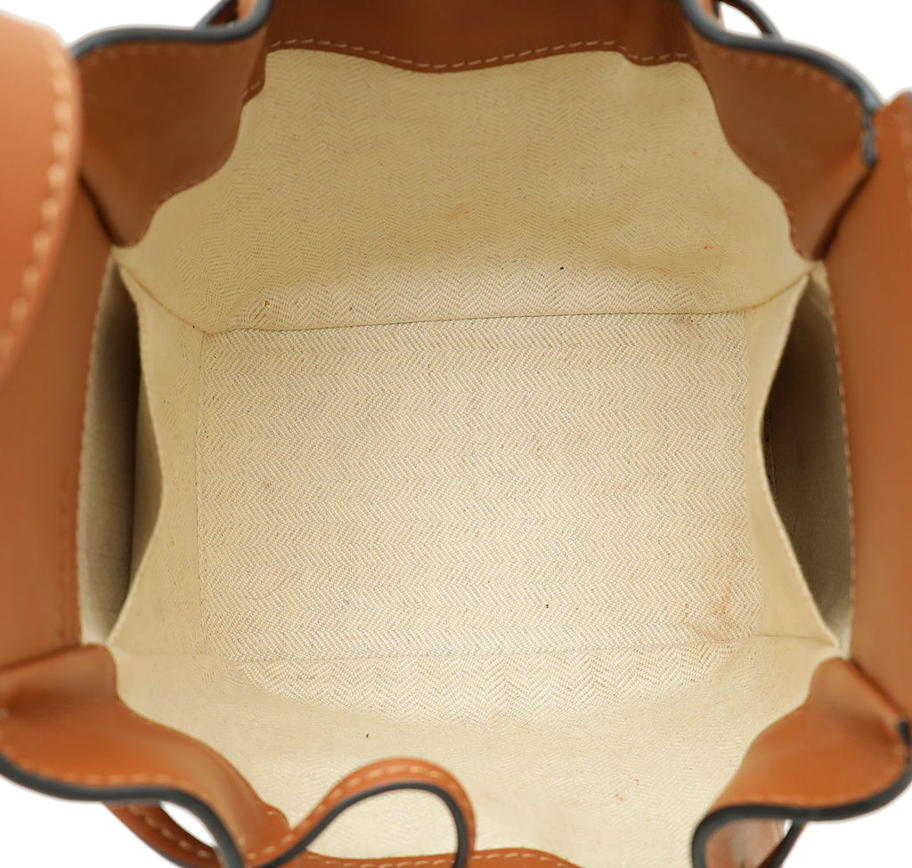 Loewe Tan Hammock Drawstring Classic Mini Bag