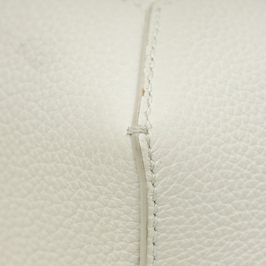 Loewe White Mini Puzzle Bag