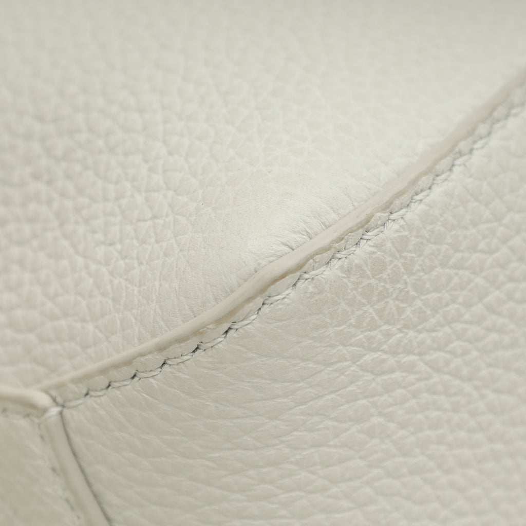 Loewe White Mini Puzzle Bag