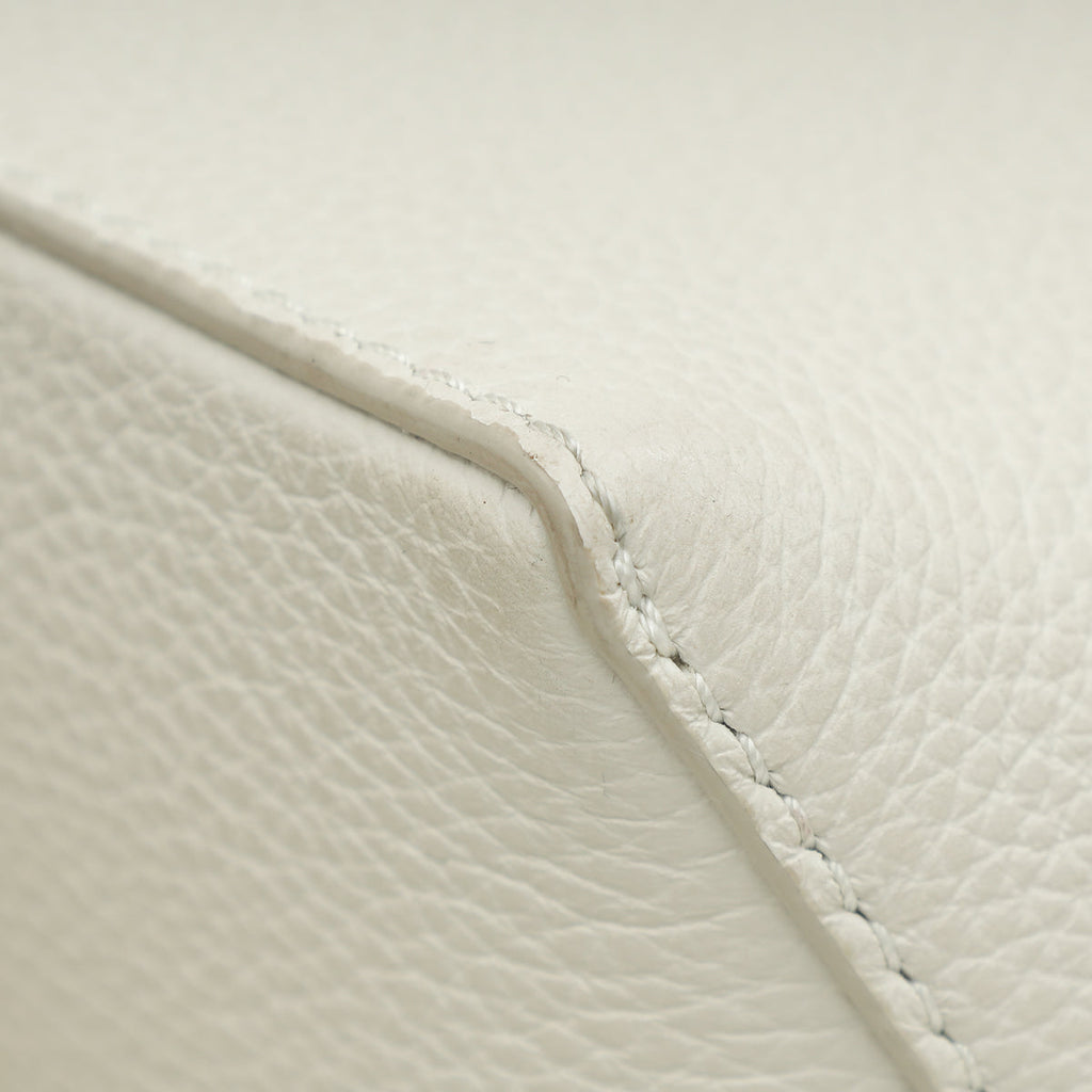 Loewe White Mini Puzzle Bag