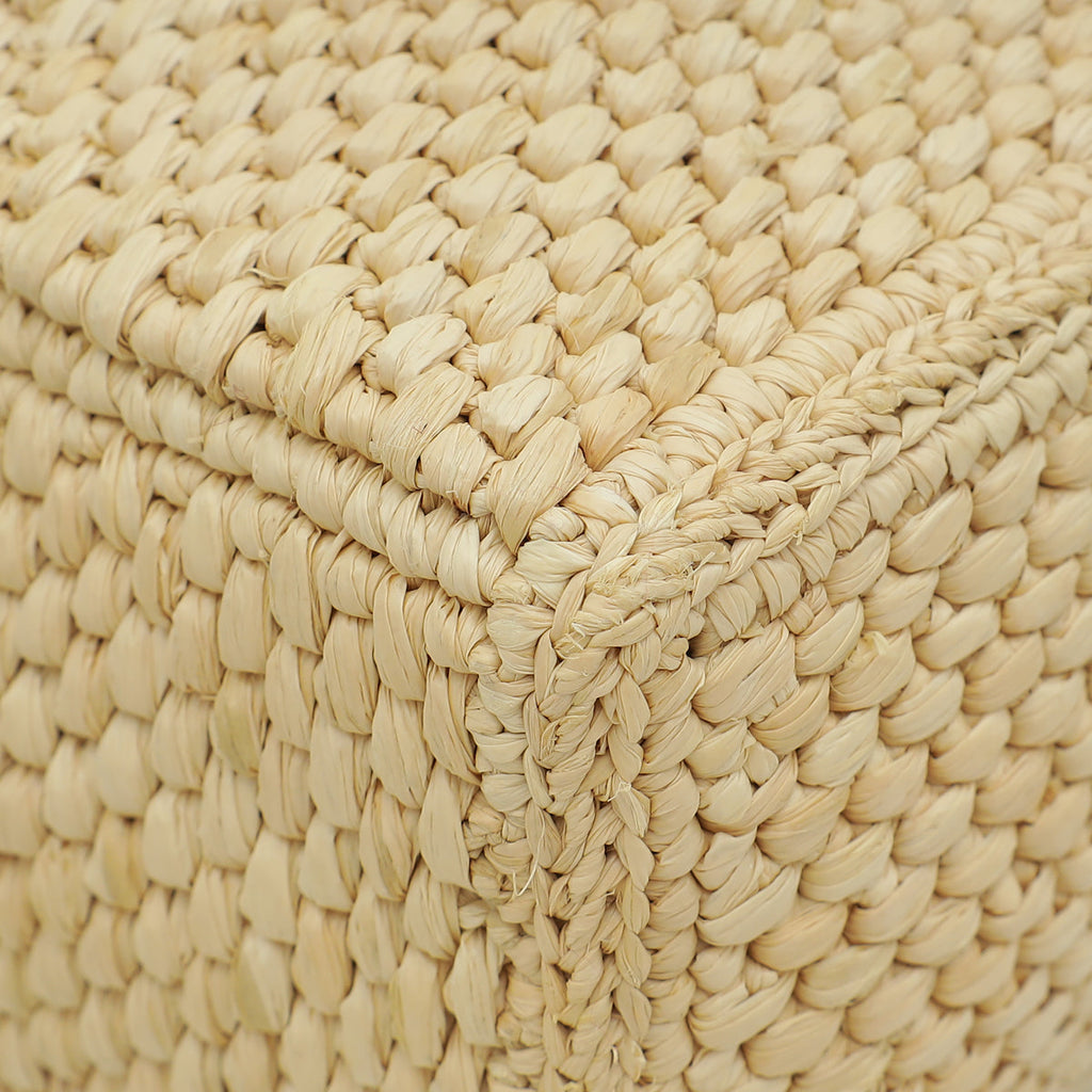 Loewe Bicolor Standard A4 Tote Raffia Bag