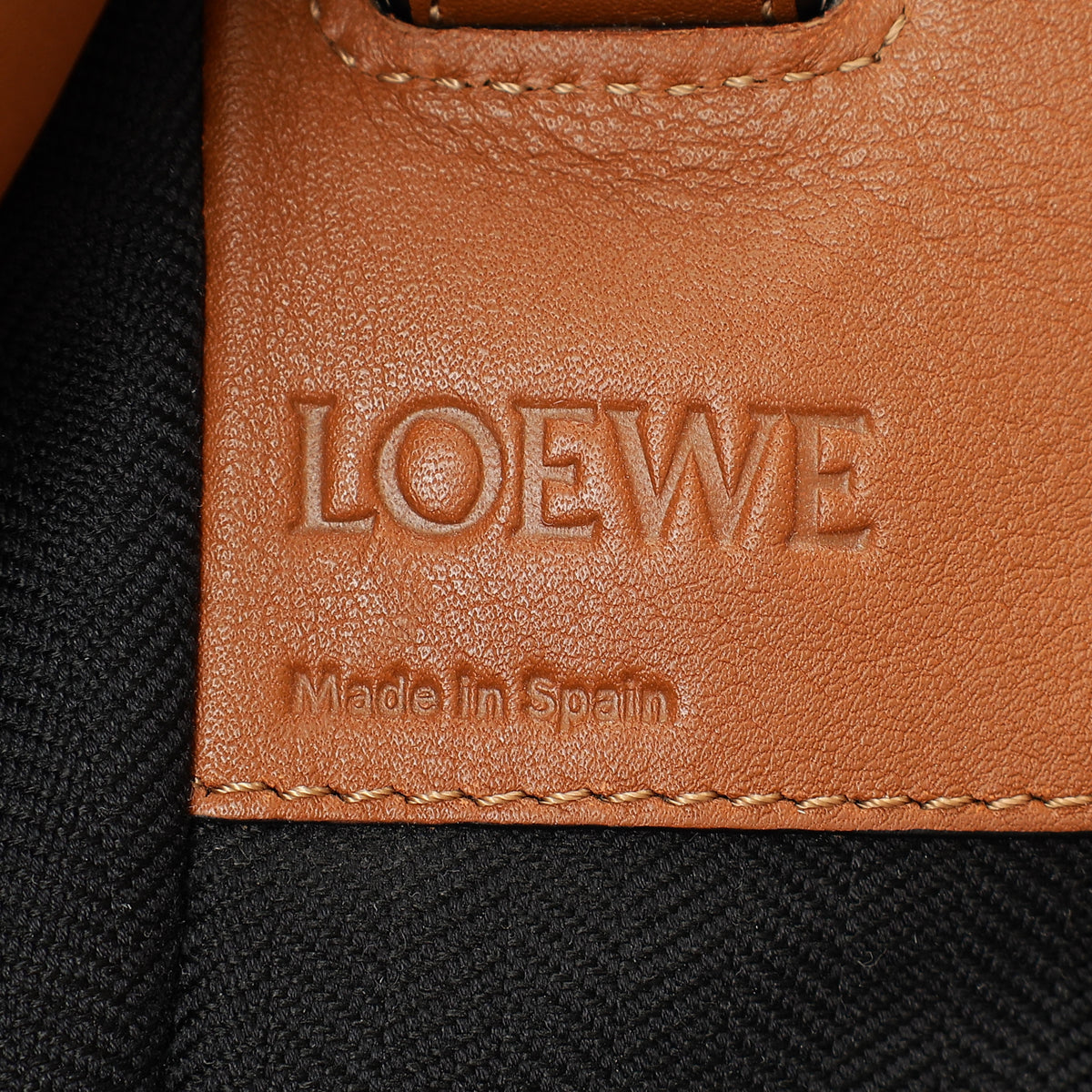 Loewe Tan Hammock Small Soft Bag