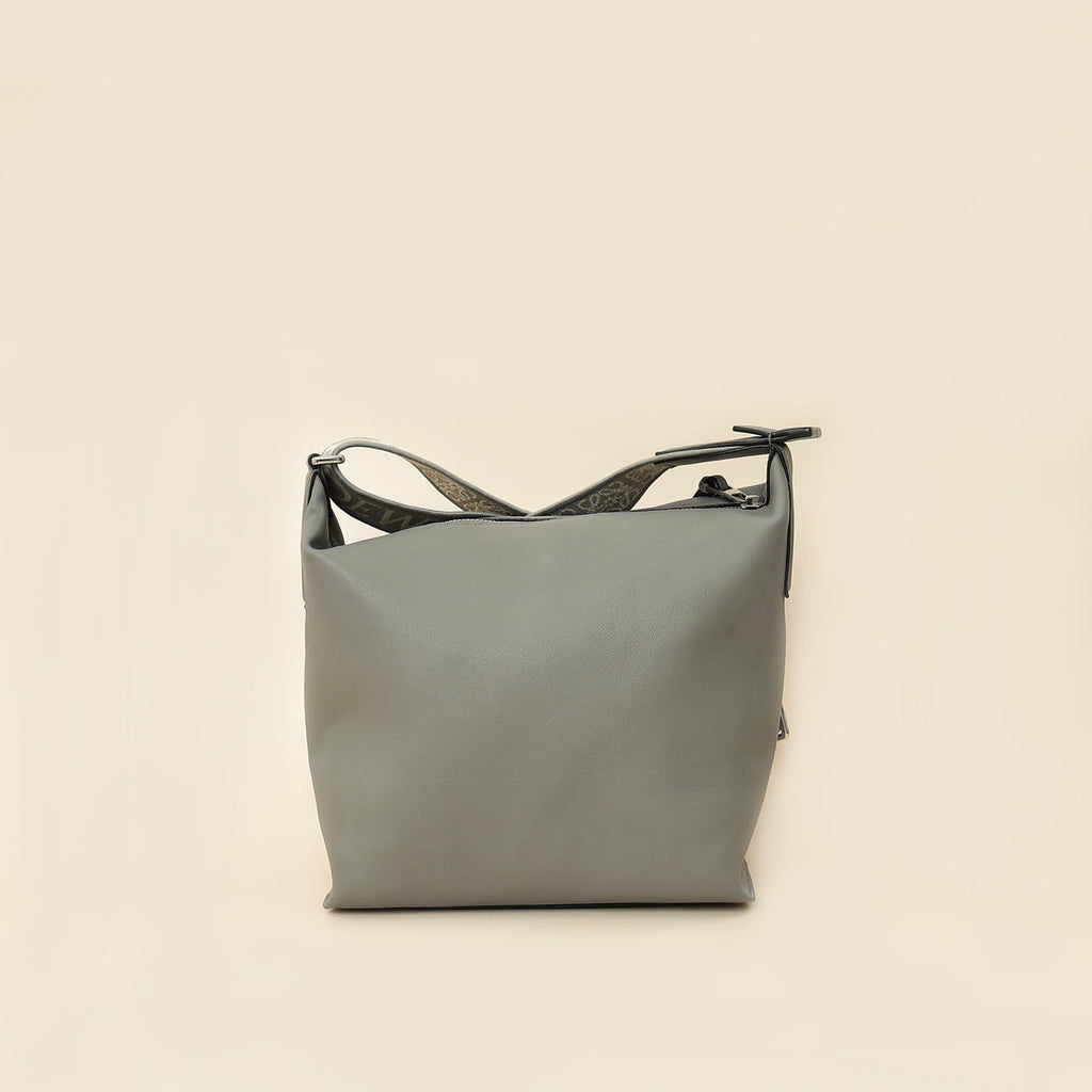 Loewe Asphalt Grey Small Cubi Crossbody Bag