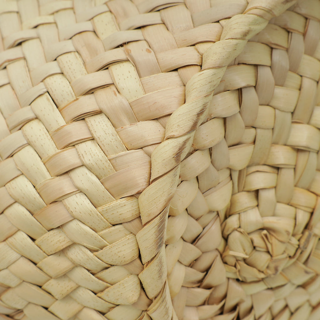 Loewe Bicolor x Paula's Ibiza Braided Handle Basket Bag