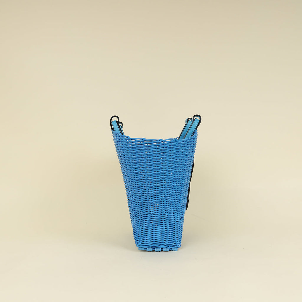 Loewe Blue X Paula's Ibiza Small Mermaid Basket Bag